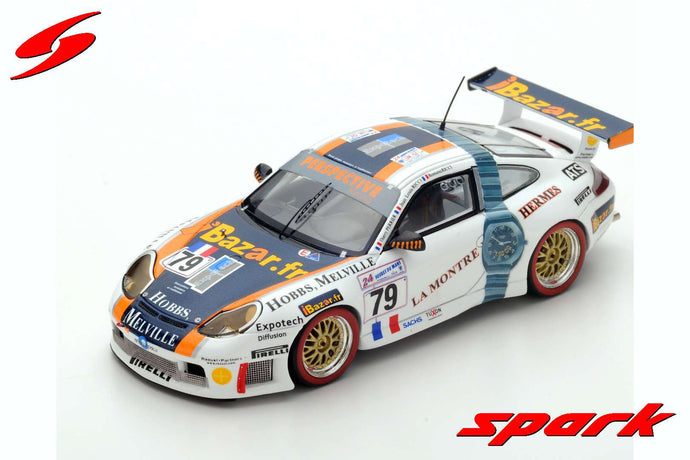 PORSCHE 996 GT3 R N.79 23th LM 2000 J-L.RICCI-R.RICCI-T.PERRIER 1:43