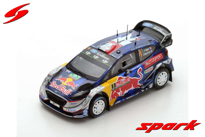 FORD FIESTA WRC N.1 3rd GREAT BRITAIN 2017 S.OGIER-J.INGRASSIA 1:43