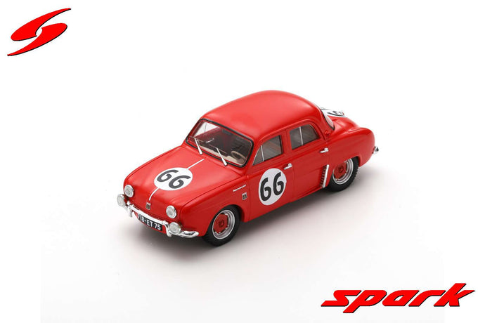 RENAULT DAUPHINE N.66 37th 12 H SEBRING 1957 P.FRERE-J.LUCAS 1:43