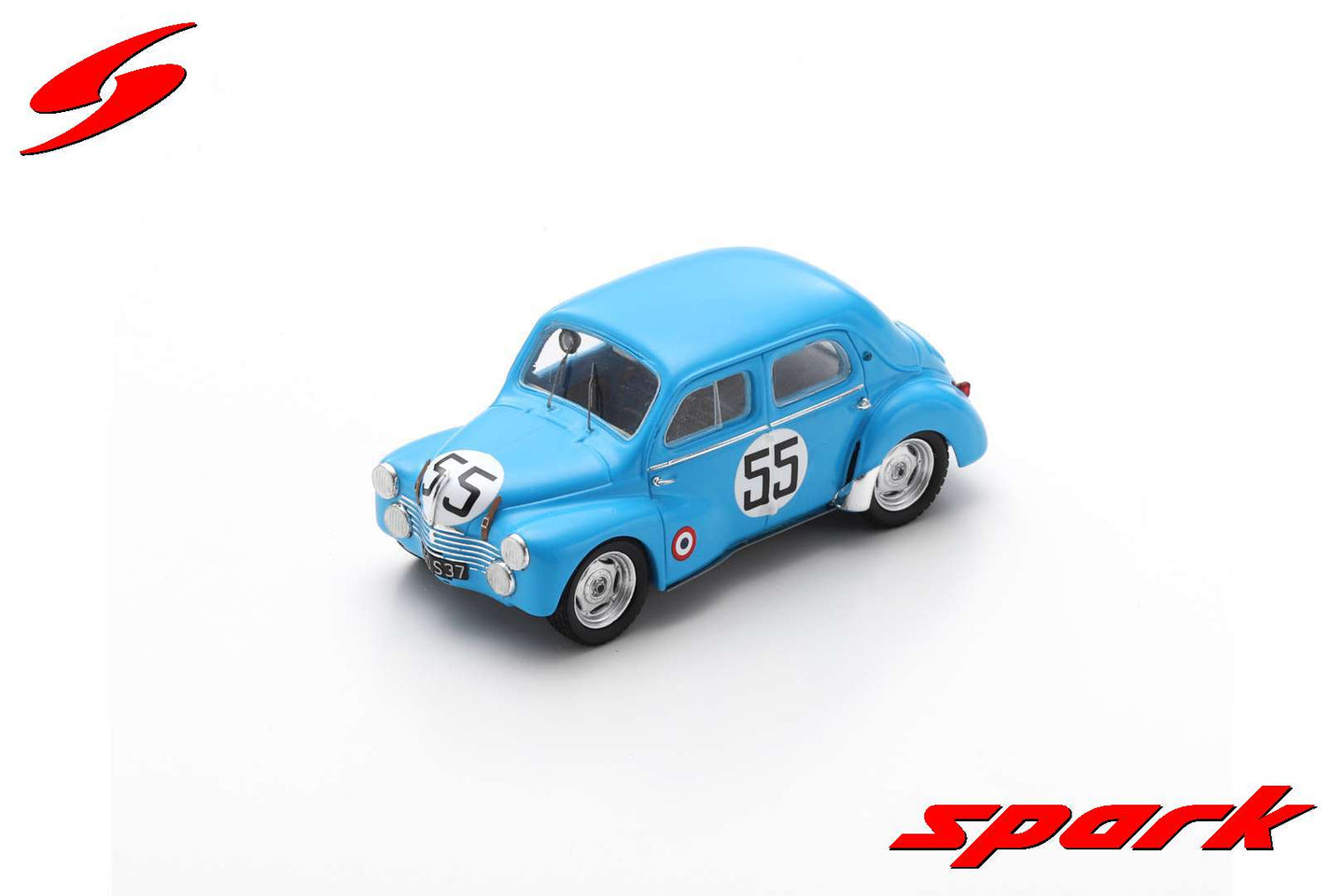 RENAULT 4 CV 1063 N.55 LM 1952 J.LECAT-H.SENFFTLENEN 1:43