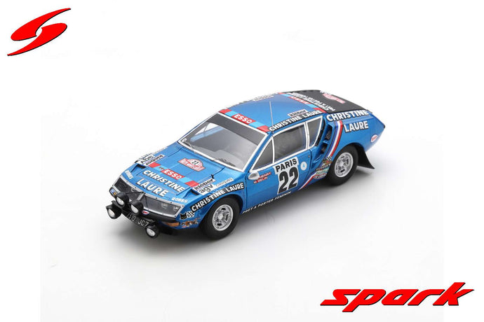 ALPINE A310 N.22 RALLY MONTE CARLO 1976 J.HENRY-M.GELIN 1:43