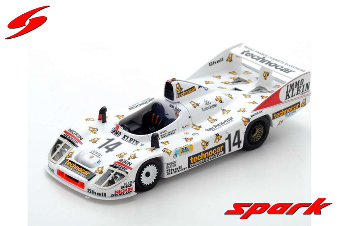 PORSCHE 908/80 N.14 ACCIDENT LM 1981 D.WHITTINGTON-R.JOEST-K.NIEDZWIEDZ