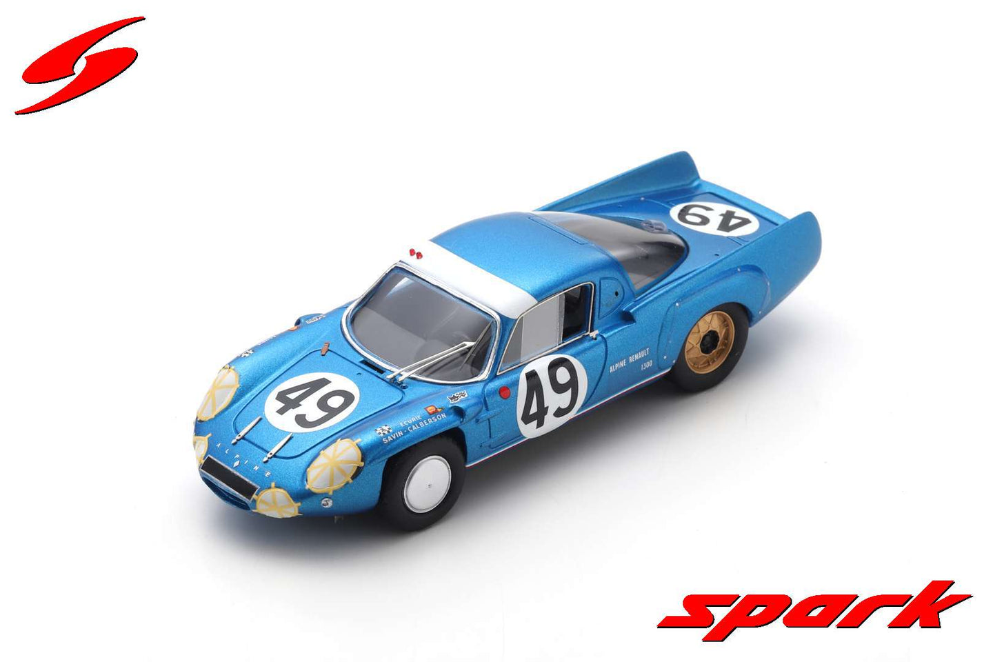 ALPINE A210 N.49 10th LM 1967 A.DE CORTANZE-A.LE GUELLEC 1:43