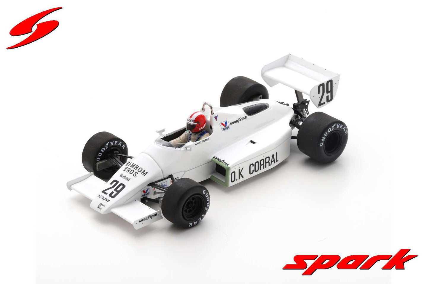 ARROWS A6 MARC SURER 1983 N.29 FRENCH GP 1:43