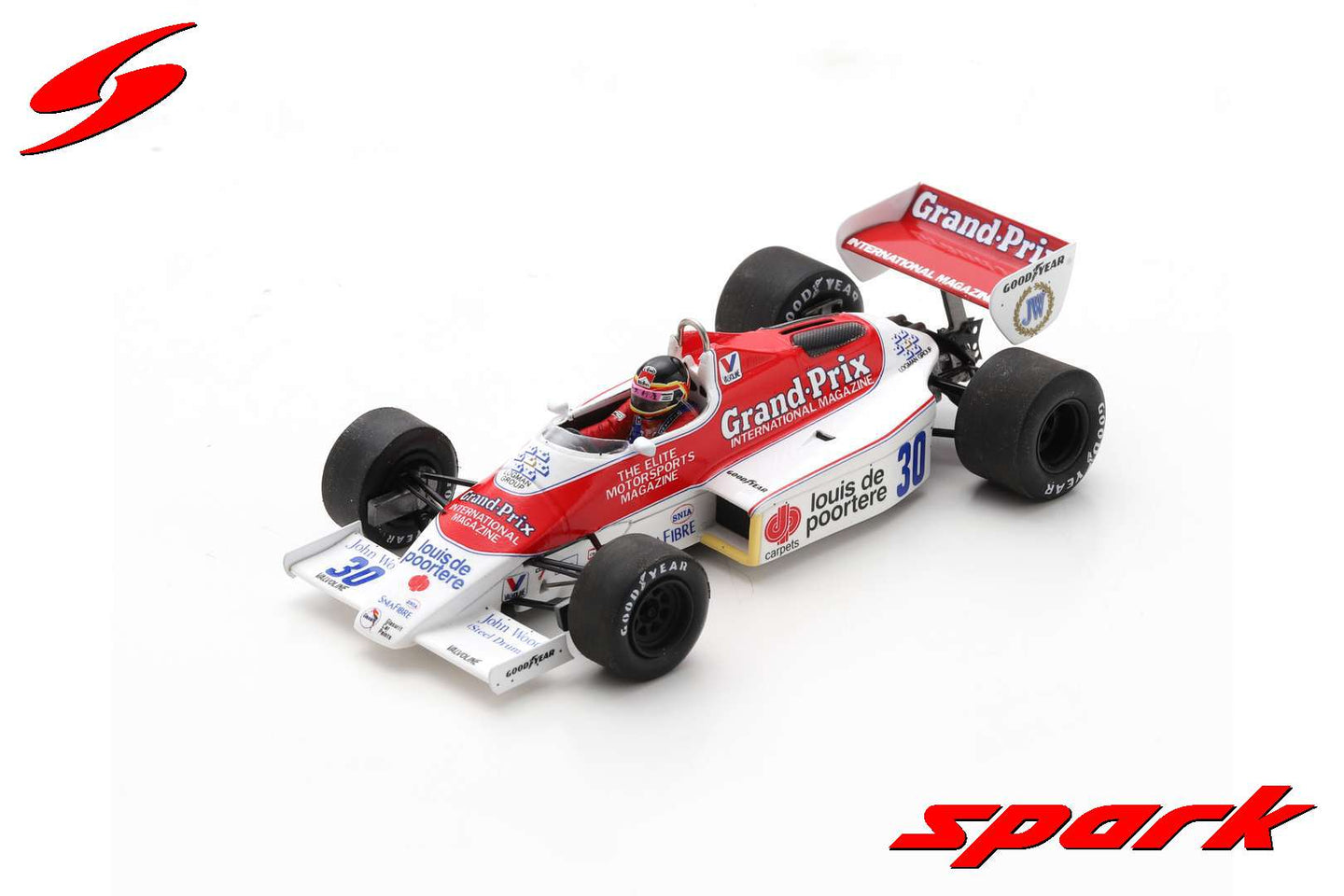 ARROWS A6 THIERRY BOUTSEN 1983 N.30 BRITISH GP 1:43