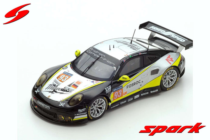 PORSCHE 911 RSR N.93 38th LM 2017 LONG-AL FAISAL-HEDLUND 1:43