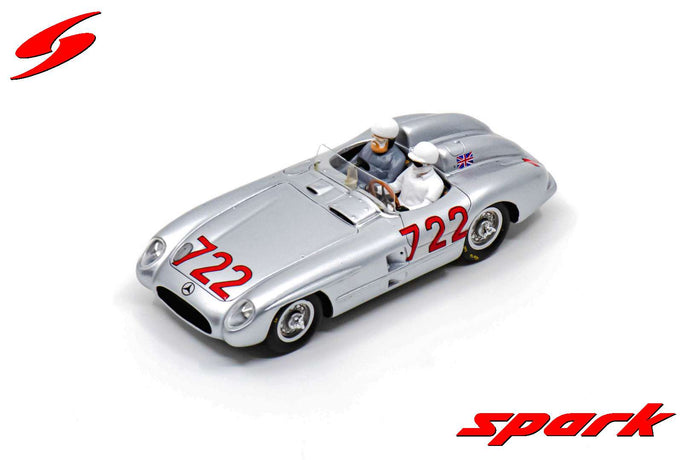 MERCEDES 300 SLR N.722 WINNER MM 1955 MOSS-JENKINSON W.FIGURE 1:43