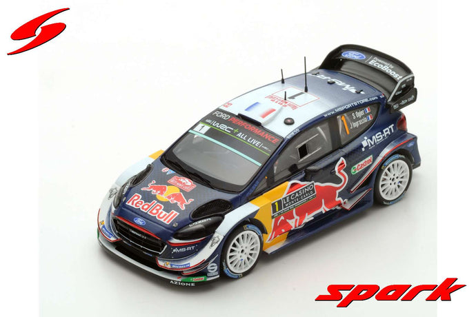 FORD FIESTA WRC N.1 WINNER MONTE CARLO 2018 S.OGIER-J.INGRASSIA 1:43