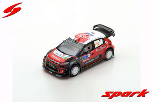 CITROEN C3 WRC N.11 5th RALLY GUANAJUATO MEXICO 2018 S.LOEB-D.ELENA 1:43