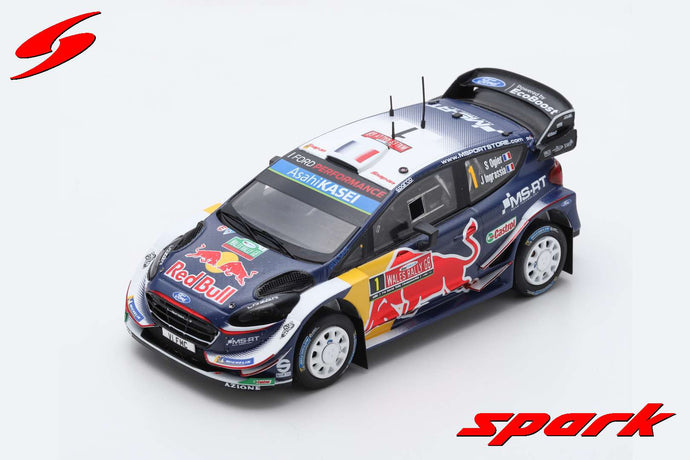 FORD FIESTA WRC N.1 WINNER RALLY GREAT BRITAIN 2018 S.OGIER-J.INGRASSIA