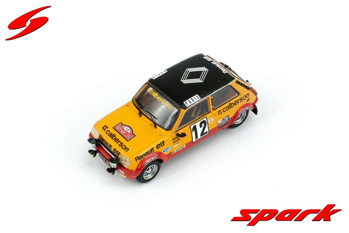 RENAULT 5 GR.2 N.12 3rd MONTE CARLO 1978 G.FREQUELIN-J.DELAVAL 1:43