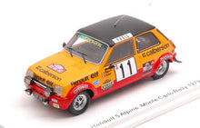 Indlæs billede til gallerivisning RENAULT 5 ALPINE N.11 MONTE CARLO 1979 JEAN RAGNOTTI-J.MARC ANDRIE 1:43