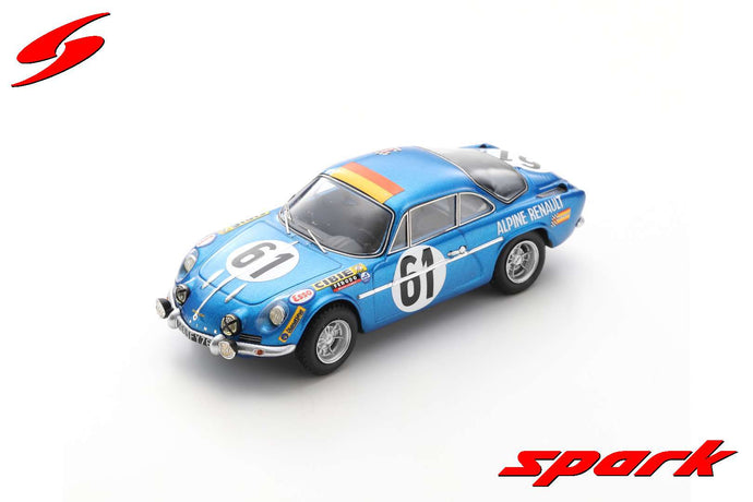 ALPINE A110 N.61 LM 1968 M.NUSBAUMER-J.BOURDON 1:43