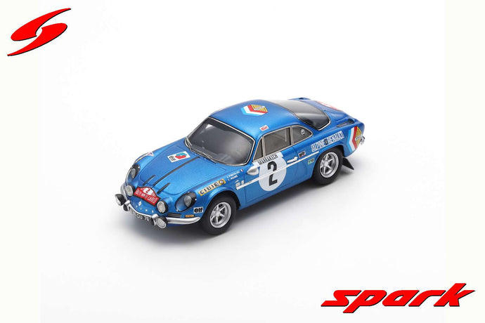 ALPINE A110 N.2 MONTE CARLO 1971 J.P.NICOLAS-C.ROURE 1:43