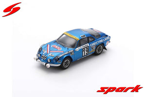 ALPINE A110  N.19 WINNER COUPES DES DAMES 11th MONTE CARLO 1976 MOUTON-C
