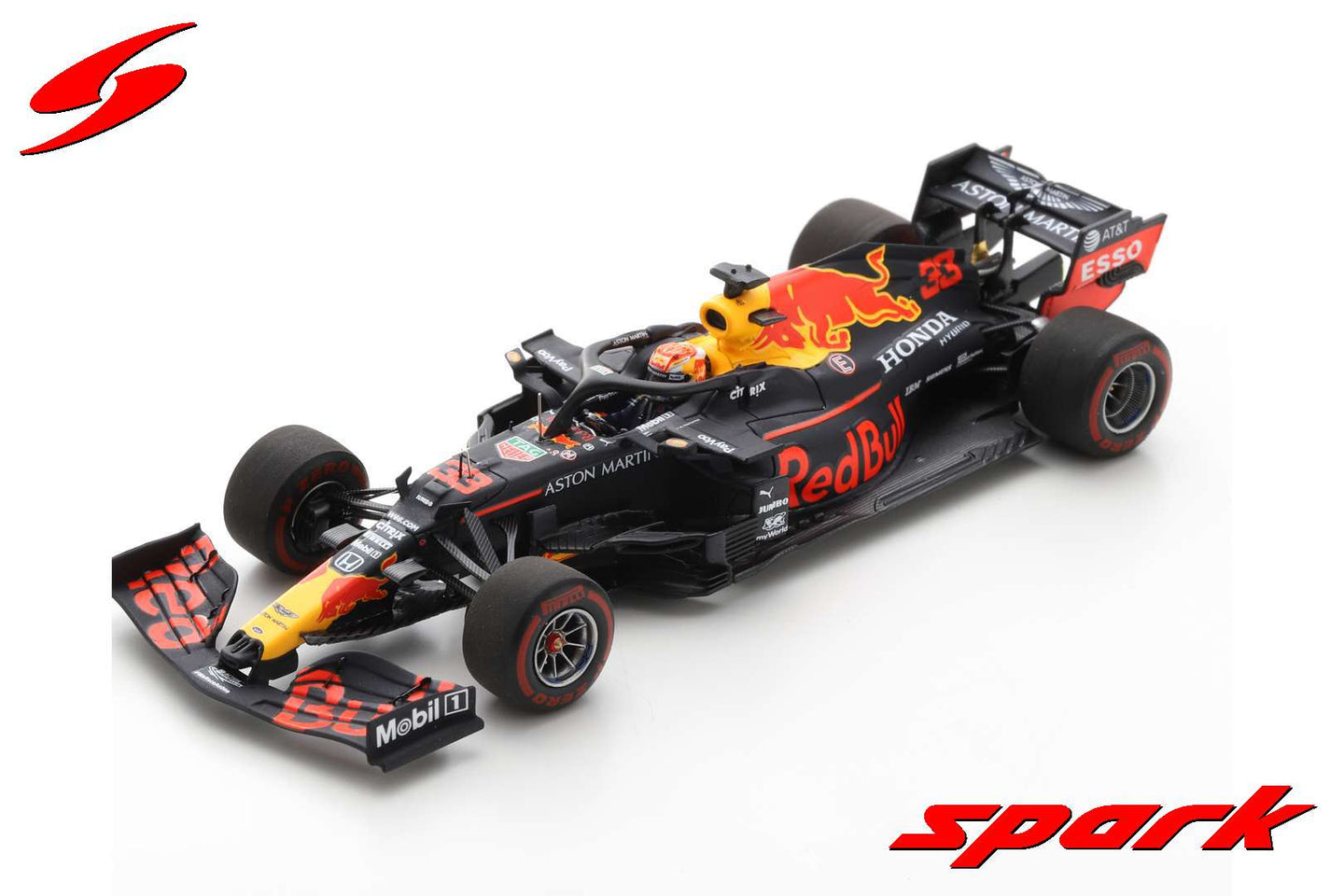 RED BULL ASTON MARTIN RB16 MAX VERSTAPPEN 2020 N.33 3rd STYRIAN GP 1:43