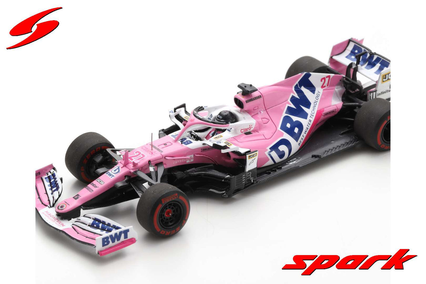 BWT RACING POINT RP20 NICO HULKENBERG 2020 N.27 70th ANNIV.GP 1:43