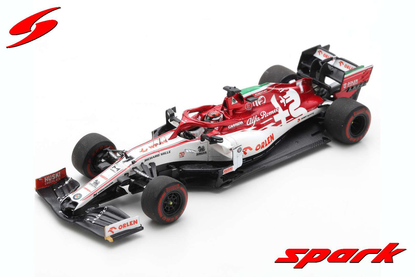 ALFA ROMEO C39 KIMI RAIKKONEN 2020 N.7 EMILIA ROMAGNA GP 1:43