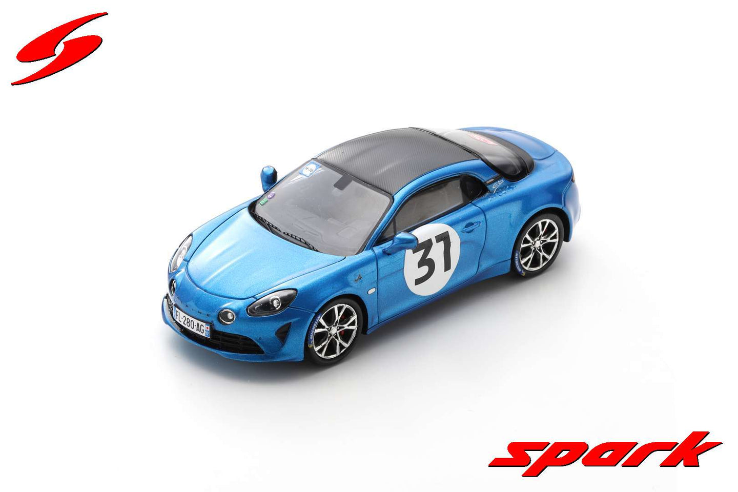 ALPINE A110S N.31 RALLY MONTE CARLO 2021 ESTEBAN OCON 1:43