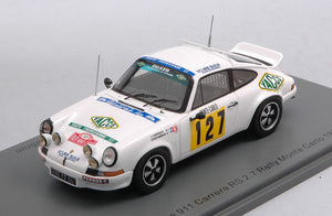 PORSCHE 911 CARRERA RS 2.7 N.127 MONTE CARLO 1978 SANTUCCI-ROCHEBRUN