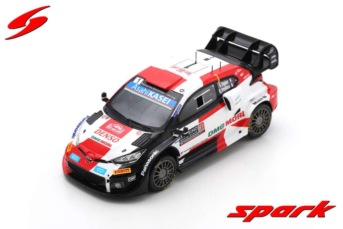 TOYOTA YARIS N.1 2nd MONTE CARLO 2022 S.OGIER-B.VEILLAS 1:43