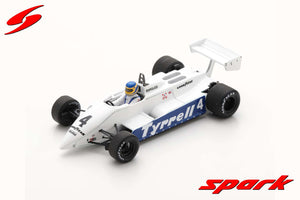 TYRRELL 011 SLIM BORGUDD 1982 N.4 SOUTH AFRICAN GP 1:43