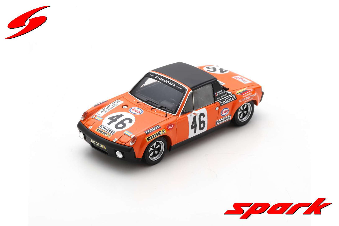 PORSCHE 914/6 N.46 LM 1971 P.KELLER-J.SAGE 1:43