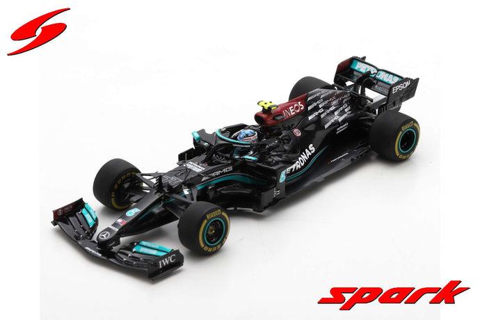 MERCEDES W12  VALTTERI BOTTAS 2021 N.77 3rd BAHRAIN GP 1:43