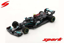 Indlæs billede til gallerivisning MERCEDES W12 E VALTTERI BOTTAS 2021 N.77 3rd ITALY GP 1:43