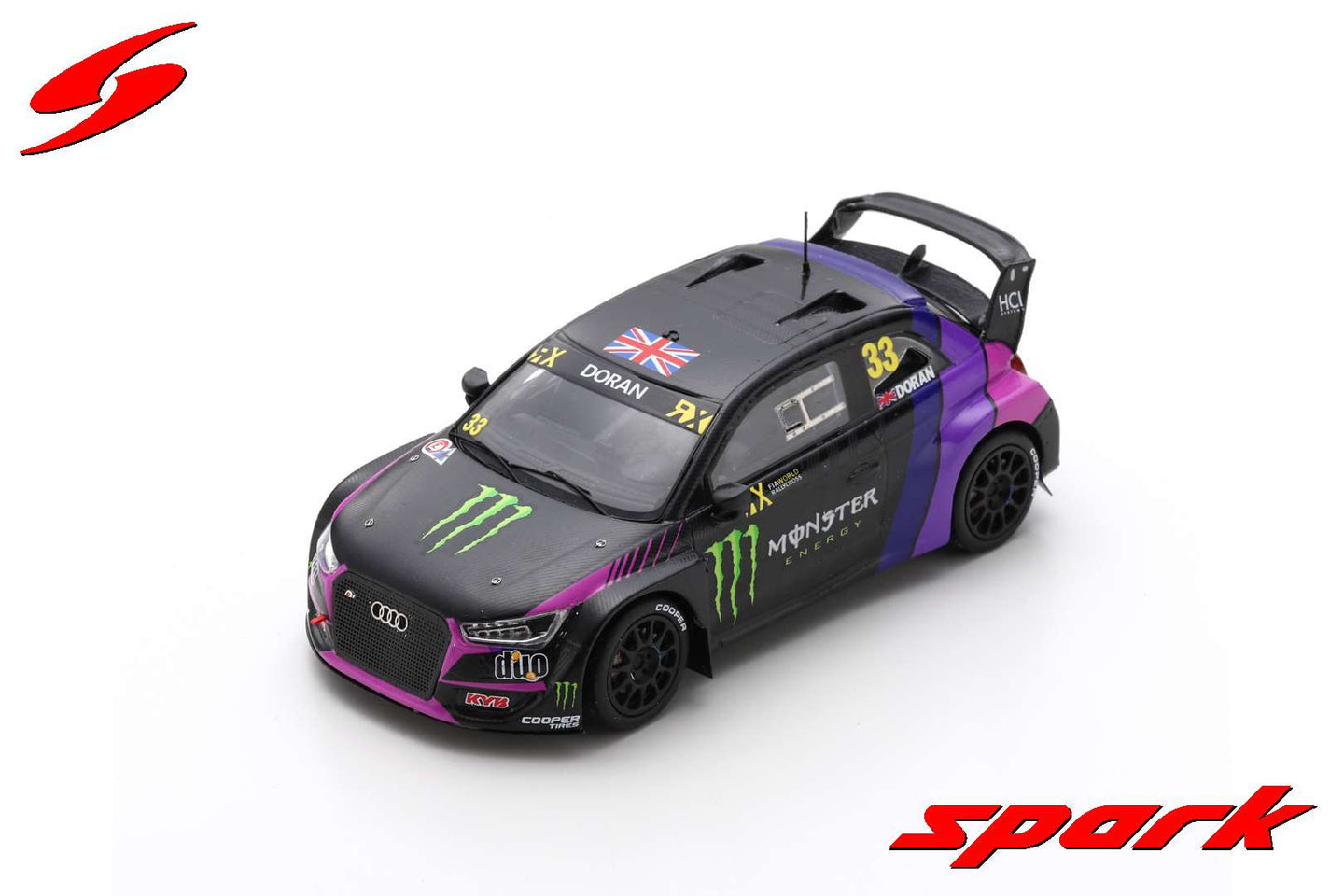 AUDI SPORT S1 WRX N.33 3rd ARAB EMIRATES 2019 LIAM DORAN 1:43