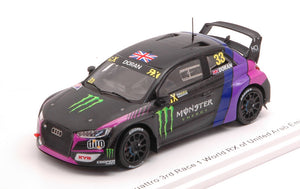 AUDI SPORT S1 WRX N.33 3rd ARAB EMIRATES 2019 LIAM DORAN 1:43