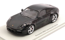Indlæs billede til gallerivisning PORSCHE 992 CARRERA 4 S 2019 BLACK 1:43
