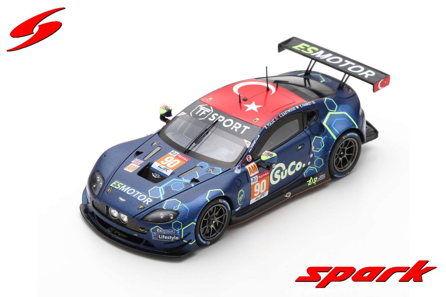 ASTON MARTIN VANTAGE GTE N.90 LM 2019 YOLUC-HANKEY-EASTWOOD 1:43