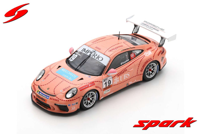 PORSCHE 911 GT3 CUP N.19 CARRERA CUP BRAZIL 2018 T.FILHO-R.MELLO 1:43
