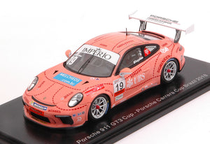 PORSCHE 911 GT3 CUP N.19 CARRERA CUP BRAZIL 2018 T.FILHO-R.MELLO 1:43