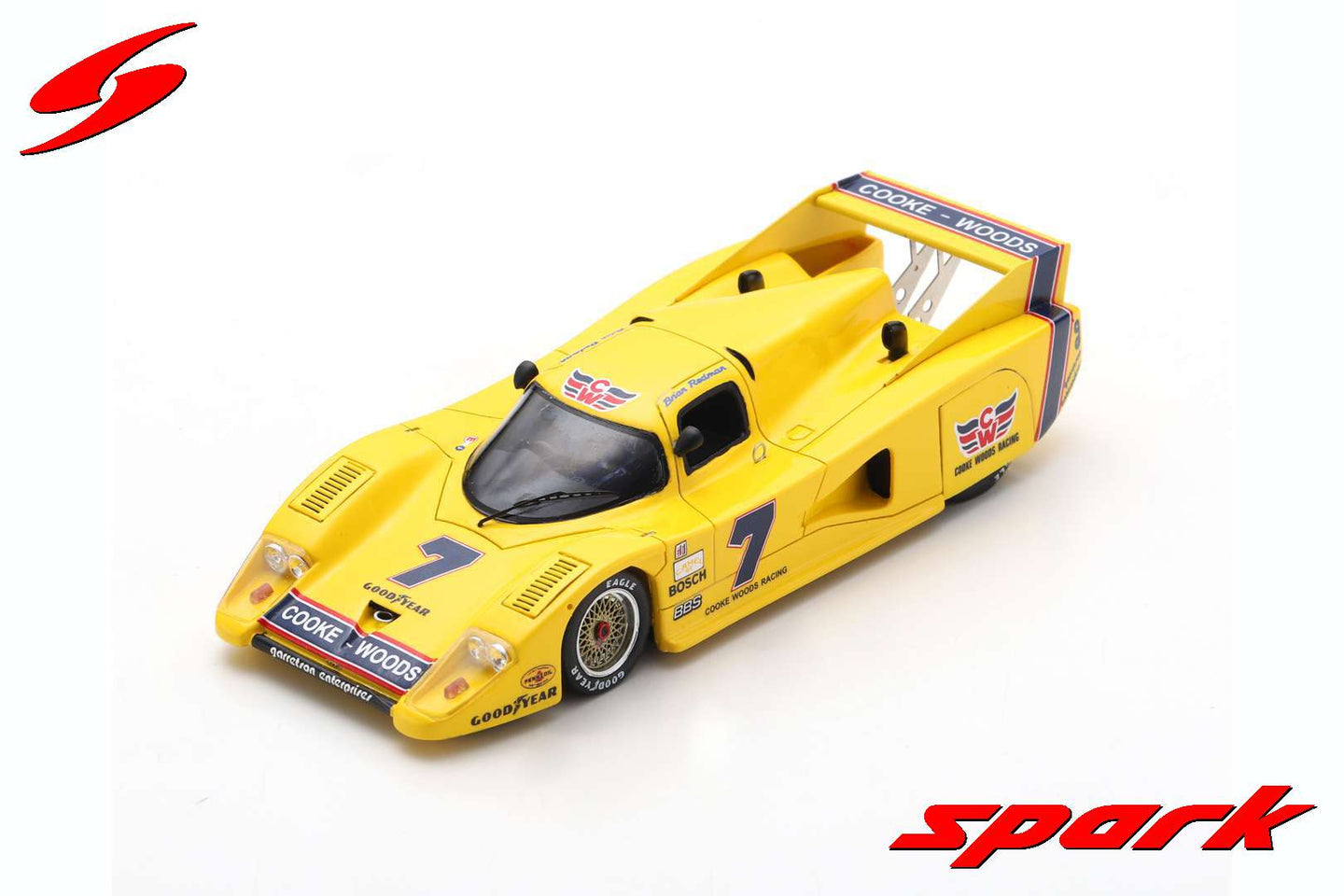 LOLA T600 N.7 WINNER LAGUNA SECA 1981 BRIAN REDMAN 1:43