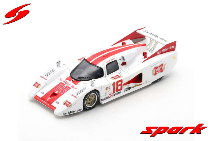 LOLA T600 N.18 WINNER 100 MILES LAGUNA SECA 1982 JOHN PAUL JR.1:43