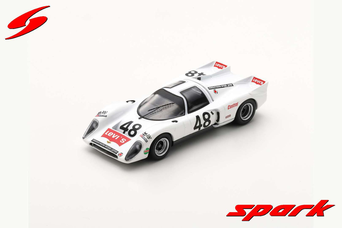 CHEVRON B16 MAZDA N.48 LM 1970 J.VERNAEVE-Y.DEPREZ 1:43