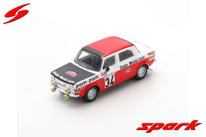 SIMCA 1000 RALLY 2 N.34 MONTE CARLO 1973 B.FIORNETINO-M.GELIN 1:43