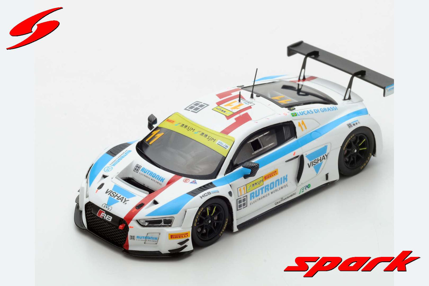 AUDI R8 LMS N.11 FIA GT WORLD CUP MACAU 2017 L.DI GRASSI 1:43