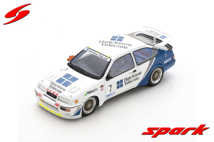 FORD SIERRA RS500 COSWORTH N.7 2nd MACAU GUIA RACE 1989 ANDY ROUSE 1:43