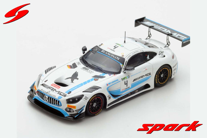 MERCEDES GT3 N.4 8th 24H SPA 2017 STOLZ-CHRISTODOULOU-BUURMAN 1:43