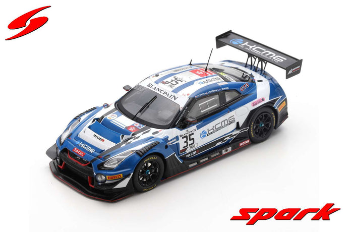 NISSAN GT-R N.35 24 H SPA 2019 CHIYO-MATSUDA-BOURDON 1:43