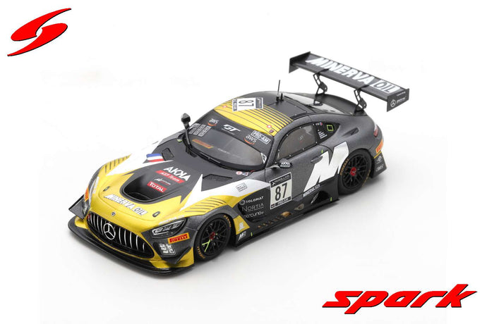 MERCEDES GT3 N.87 24 H SPA 2020 BARTHEZ-PLA-DROUET-BEAUBELIQUE 1:43