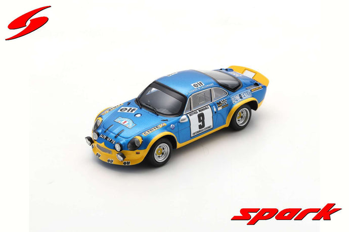 ALPINE A110 N.9 VAINQUEUR CRITERIUM DES CEVENNES 1972 THERIER-CALL.1:43