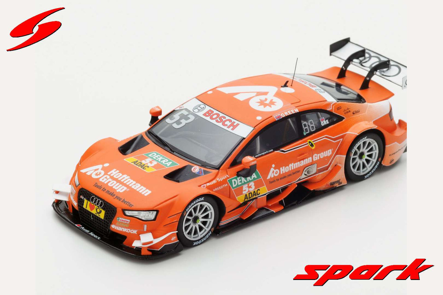 AUDI RS5 N.53 3rd DTM 2016 J.GREEN 1:43