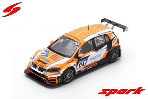 VW GOLF GTI N.174 NURBURGRING 2017 PAATZ-KOCSIS-HANG-KLUGE 1:43