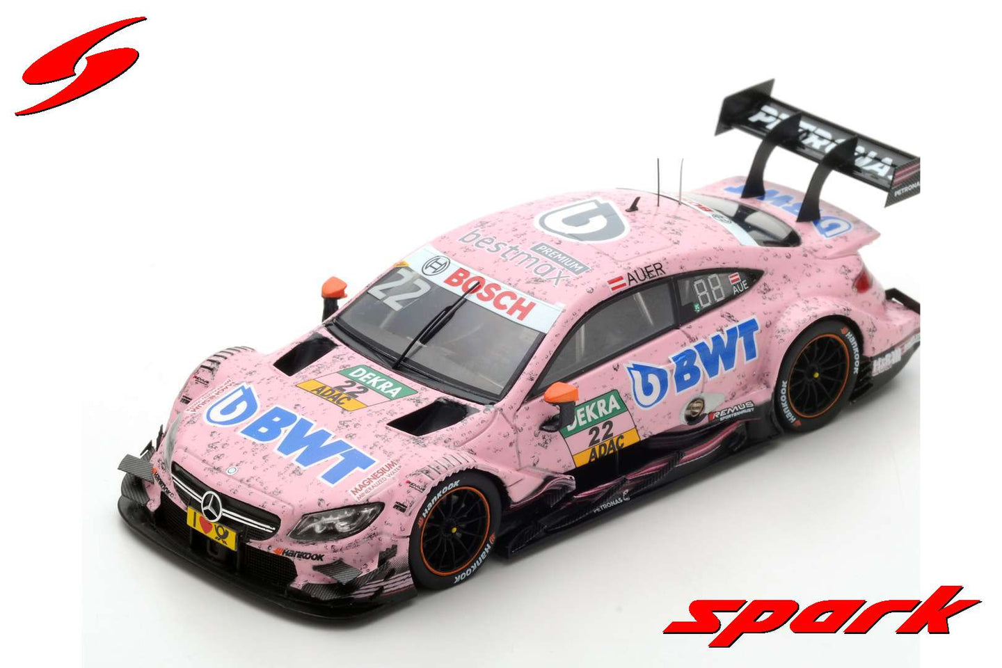 MERCEDES C63 N.22 6th DTM 2017 L.AUER 1:43
