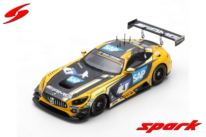 MERCEDES GT3 N.4 2nd 24 H NURBURGRING 2018 ENGEL-METZGER-MULLER-CR.