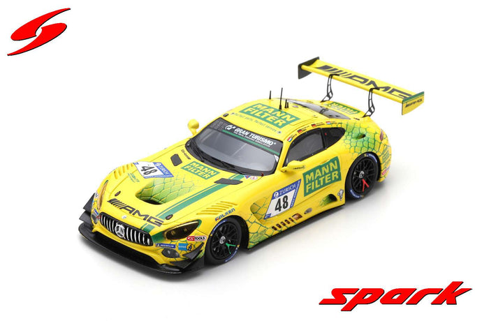 MERCEDES GT3 N.48 24 H NURBURGRING 2018 GOTZ-VAN DER ZANDE-HOHENADEL-D.